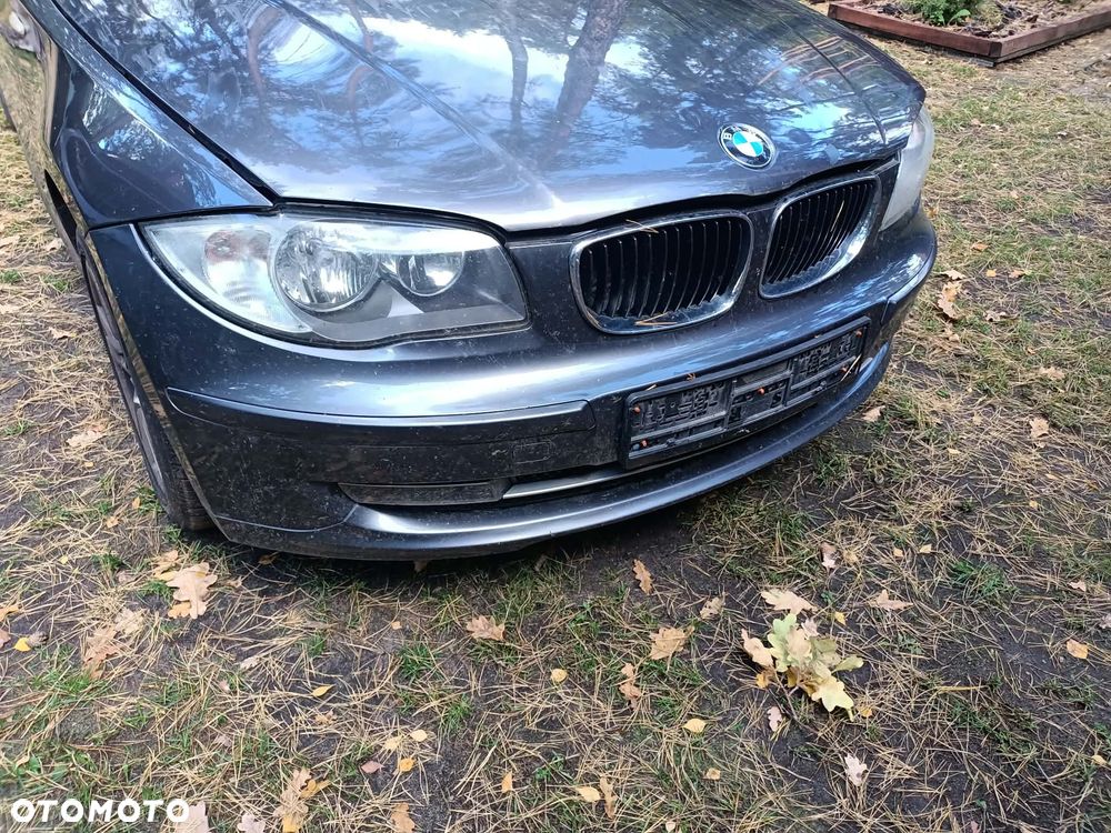 Zderzak przód przedni BMW E87 E81 Lift LCI a22 sparkling graphite
