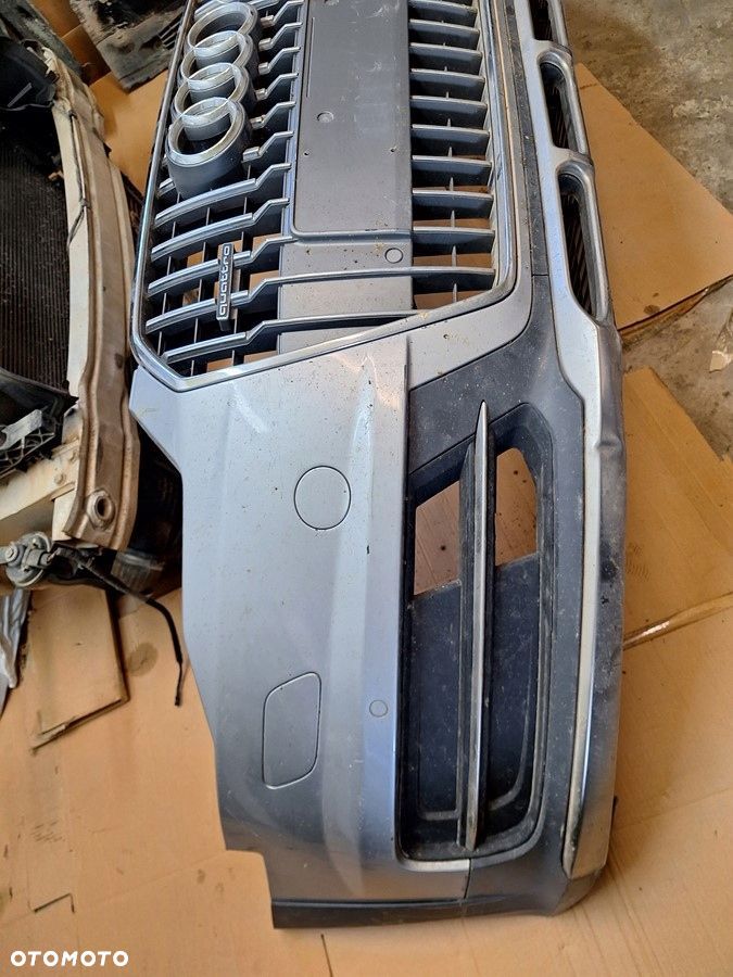 audi a6 c7 4g allroad 2011- maska zderzak przod chlodnice kompletny przod - 4