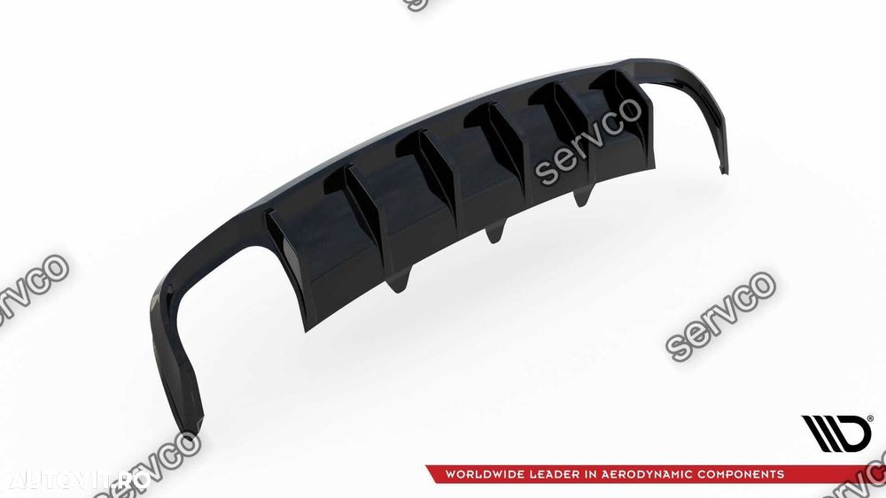 Difuzor bara spate Audi A4 B8.5 Facelift 2011-2015 v22 Maxton Design - 5