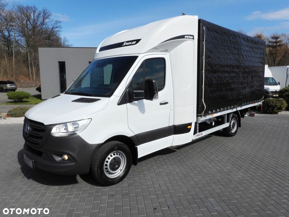 Mercedes-Benz SPRINTER 317 PLANDEKA WINDA 8 PALET WEBASTO TEMPOMAT KLIMATYZACJA  170KM - 20