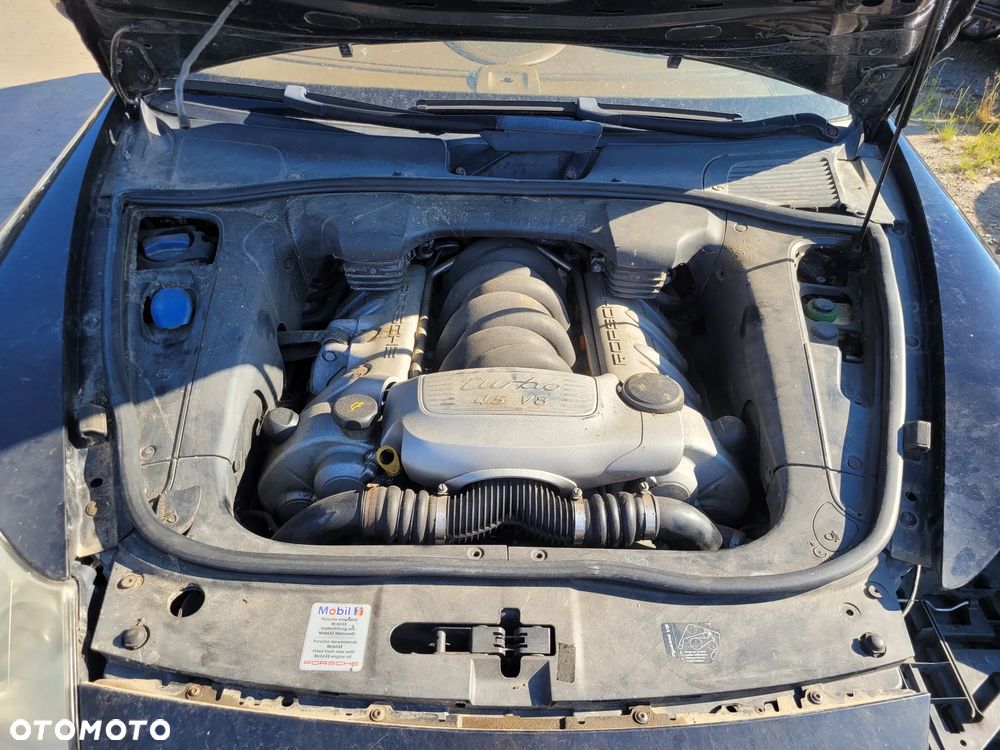 PORSCHE CAYENNE 955 4.5 TURBO S M48.50 A4850 silnik skrzynia napęd sanki belka wahacz wahacze zacisk zaciski zwrotnica - 2