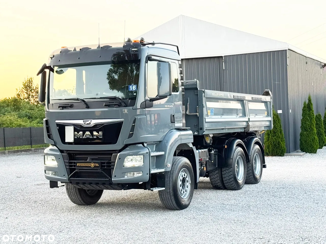 MAN TGS 26.470 / 6X4 / BORDMATIC -MEILLER-KIPPER 3-STRONNY / LODÓWKA / NAWIGACJA - 2