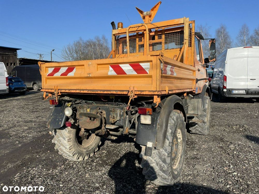 Unimog Unimog 1400 4X4 Kosiarka teleskopowa posypywarka - 9