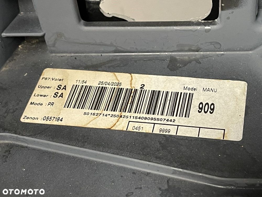 FABRYCZNIE NOWA ORYGINALNA KLAPA BAGAŻNIKA PEUGEOT 5008 II 2 P87 16-24 9814790977 - 5