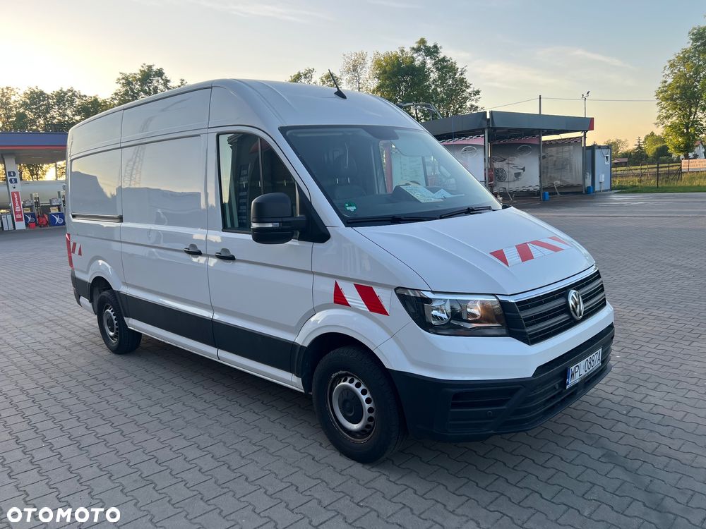Volkswagen Crafter 177 koni tył napęd, hak3,5T 60 netto , f-vat - 14