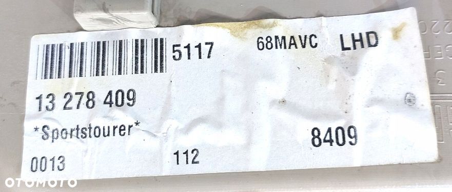 nakładka osłona pasa bagażnika opel insignia a 12r kombi 13278409 - 7