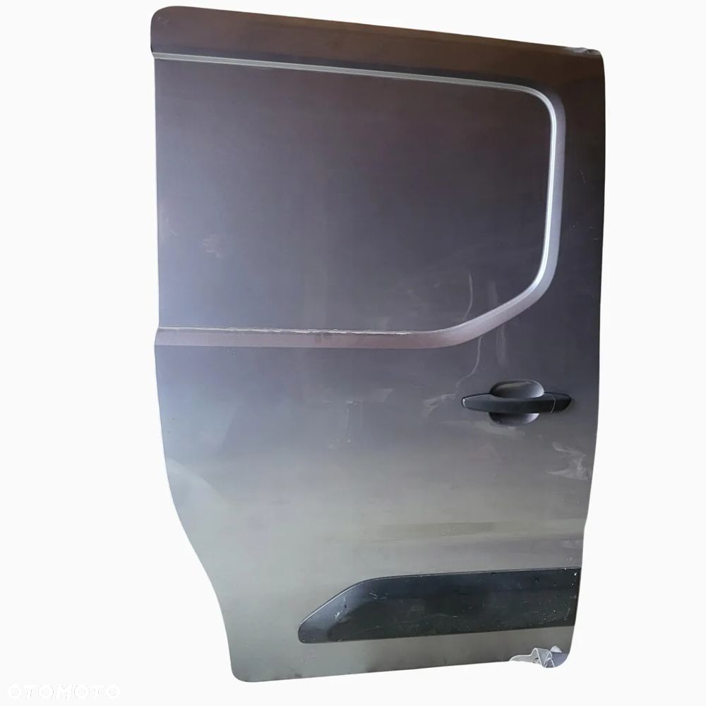 OPEL COMBO E CITROEN BERLINGO TOYOTA PROACE CITY DRZWI PRAWY PRAWE TYŁ PRZESUWANE KOMPLETNE KCA SZARE