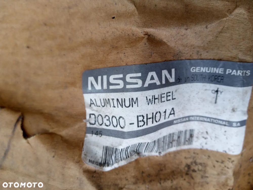 FELGA ALUMINIOWA NISSAN NOTE, MICRA E11 D0300-BH01A, NOWA! - 3