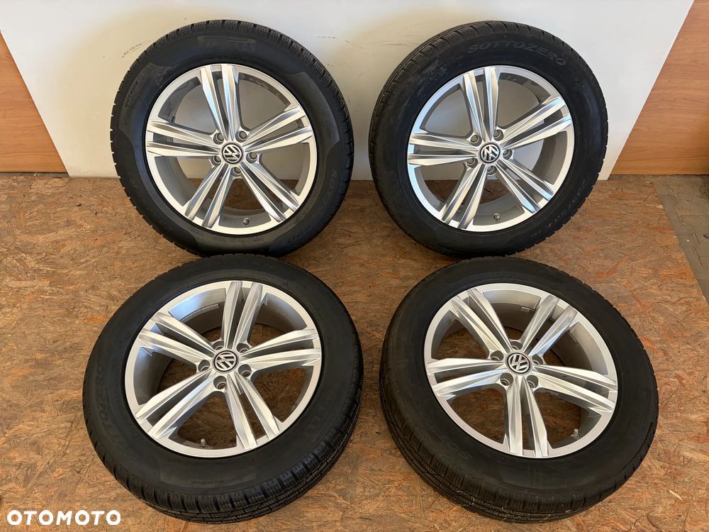 Felgi aluminiowe opony zimowe VW TIGUAN II 15- 235/55R18 5x112 7Jx18 ET43 - 1