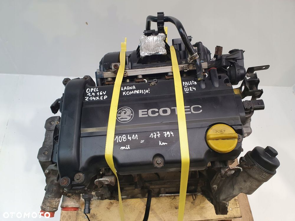 SILNIK Opel Corsa C D Meriva A 1.4 16V 90KM Z14XEP udokumentowane 179tyś - 7