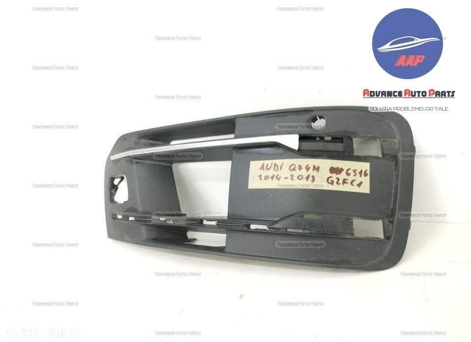 Grila dreapta proiector originala in stare buna Audi  Q7  4M [2015 - 2 - 2