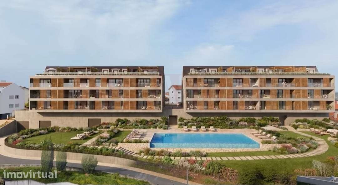 Apartamento T3 novo em Condomínio Fechado com Piscina e Vista Rio – Sa - Grande imagem: 2/15