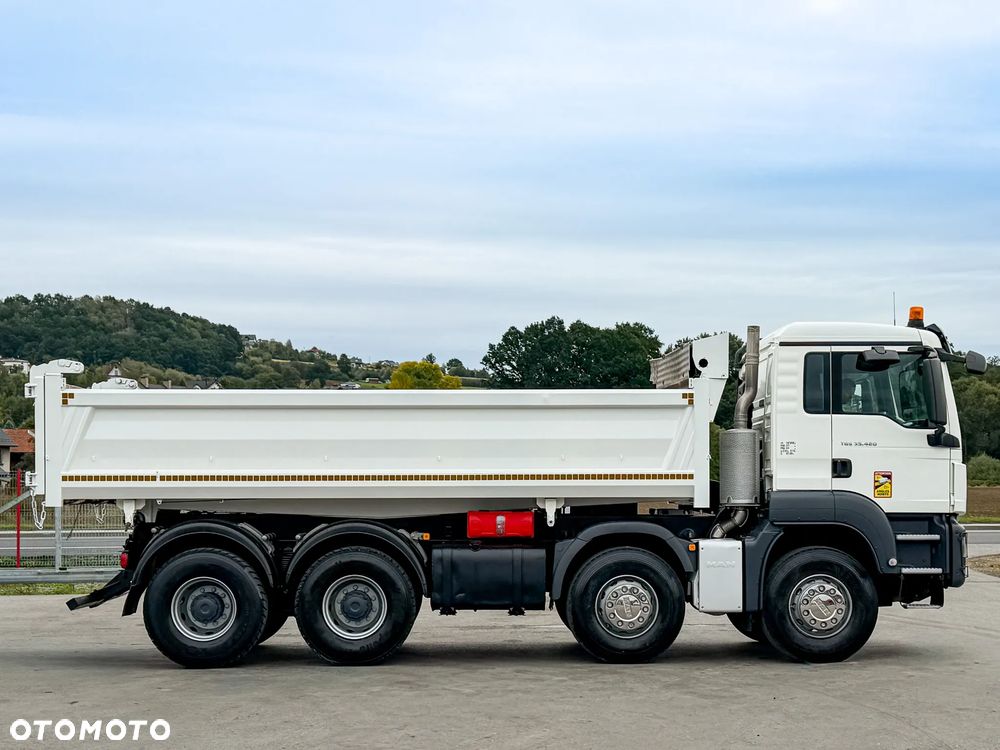 MAN TGS 35.420 * Wywrotka 6,00 m + Bordmatic * STAN BDB / 8x4! - 3