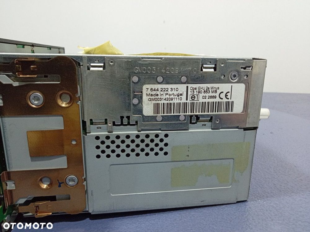 VECTRA C SIGNUM RADIO FABRYCZNE OEM CD30 13190853 - 4