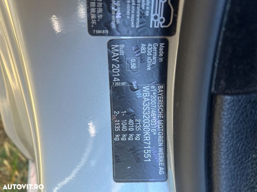 Dezmembrez bmw seria 4 coupe 3.0 x drive - 10