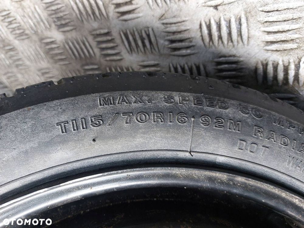 ORGANIZER WKŁAD BAGAŻNIKA + DOJAZDÓWKA 5x110 115/70R16 OPEL VECTRA C - 3