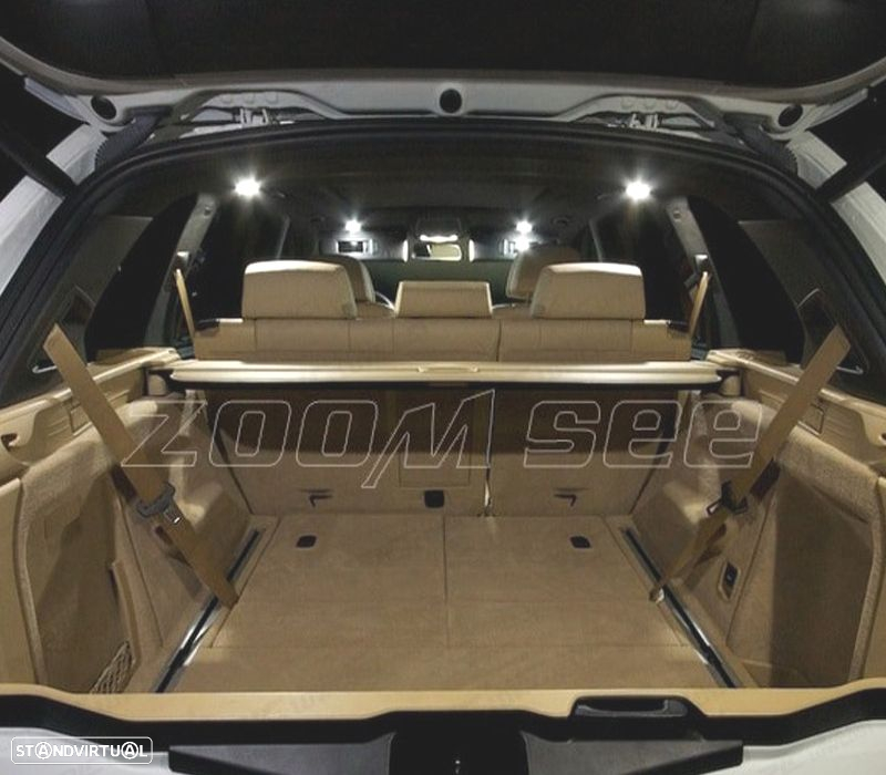 KIT COMPLETO 21 LAMPADAS LED INTERIOR PARA BMW X5 E70 07-13 - 3