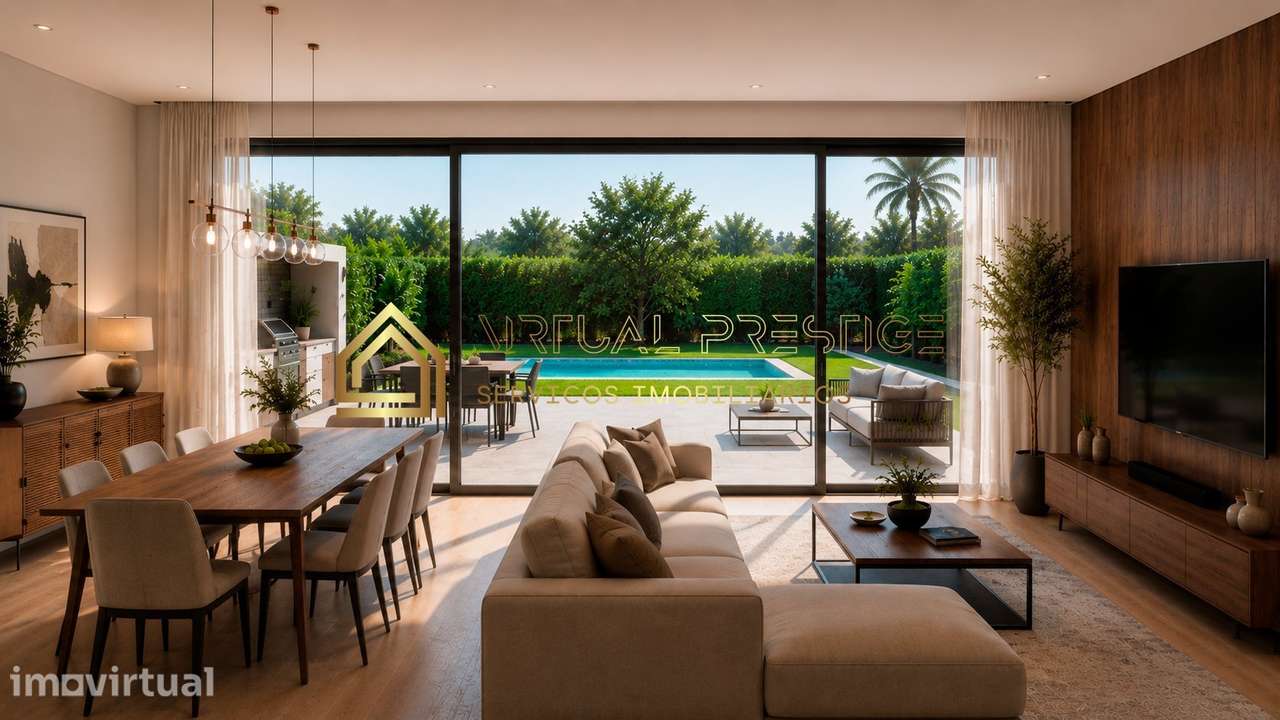 Moradia Geminada T4 | Piscina Agua Salgada | 3 Suites | Master Suit... - Grande imagem: 3/12