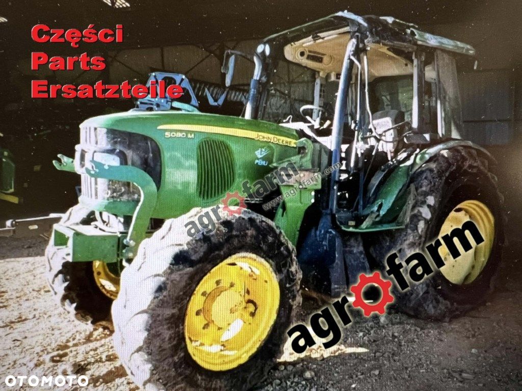 John Deere 5080M części, skrzynia biegów, silnik - 1