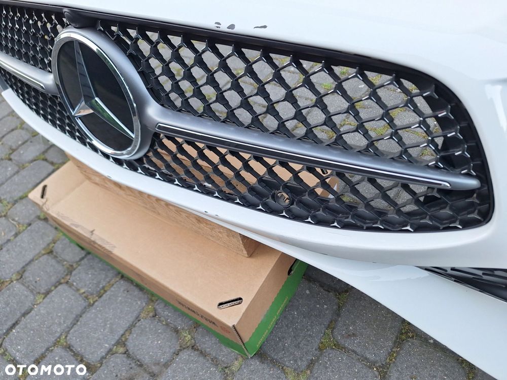 MERCEDES CLA AMG 118 W118 LIFT 23- NIE KLEJONY! ZDERZAK PRZÓD PRZEDNI+BDB GRILL+KRATKI ORYG. A1188856303 WYSYŁKA 24H - 12
