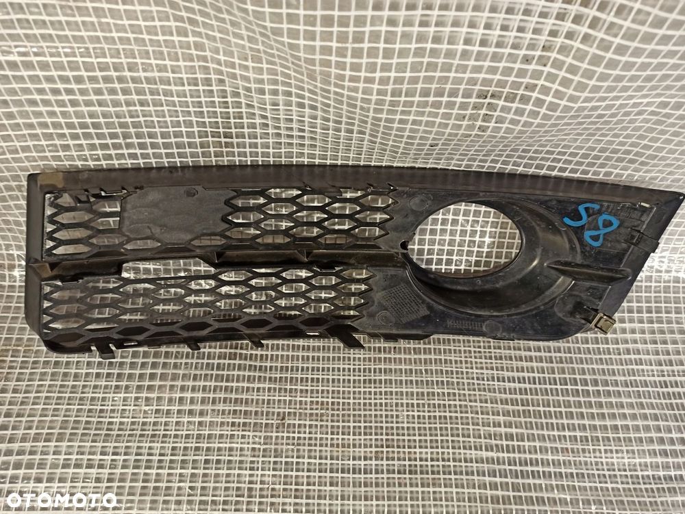 AUDI S8 5.2 FSI V10 05-08 KRATKA ZDERZAKA PRZÓD PRAWA ORYGINAŁ 4E0807682AK - 4