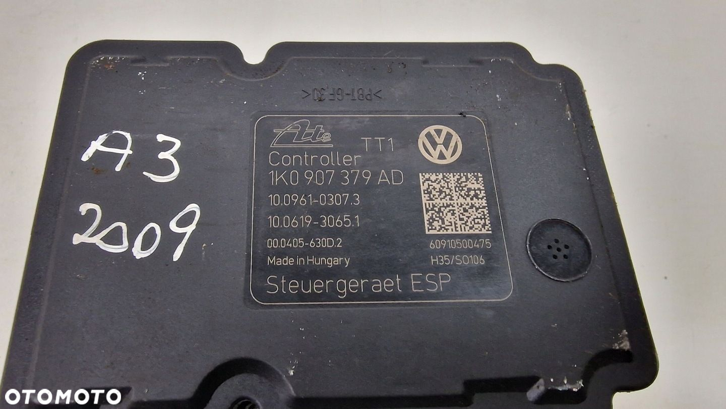 VW GOLF LEON A3 POMPA ABS 1K0907379AD 1K0614517BD - 3
