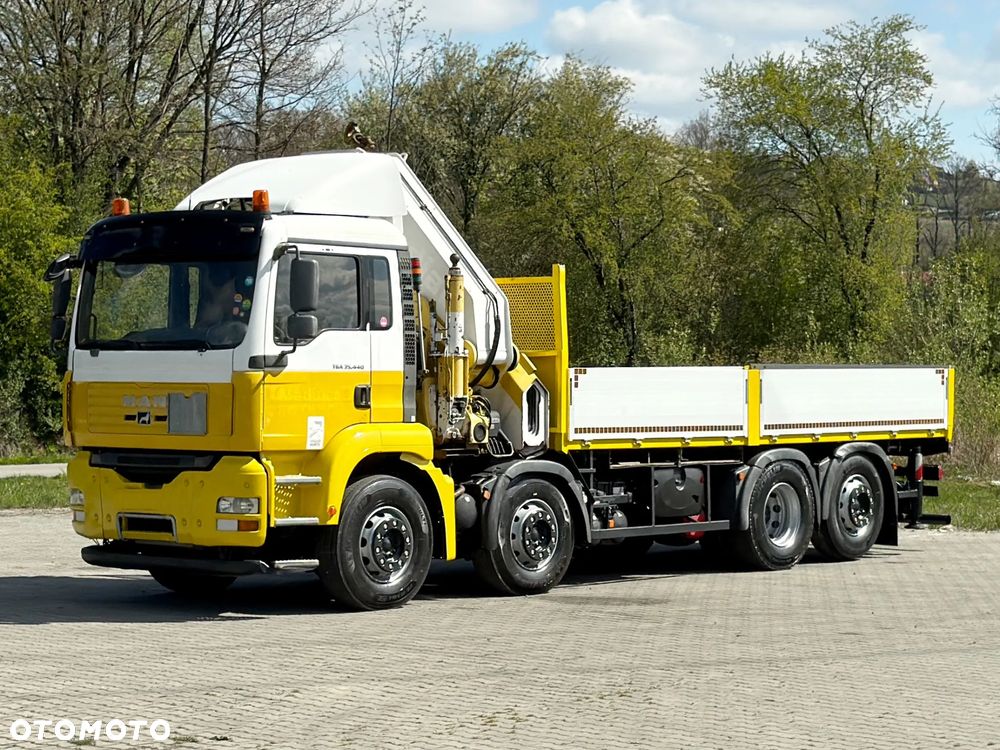 MAN TGA 35.440 * HIAB 700 ER - 5 + PILOT * 8x2 * STAN BDB - 4