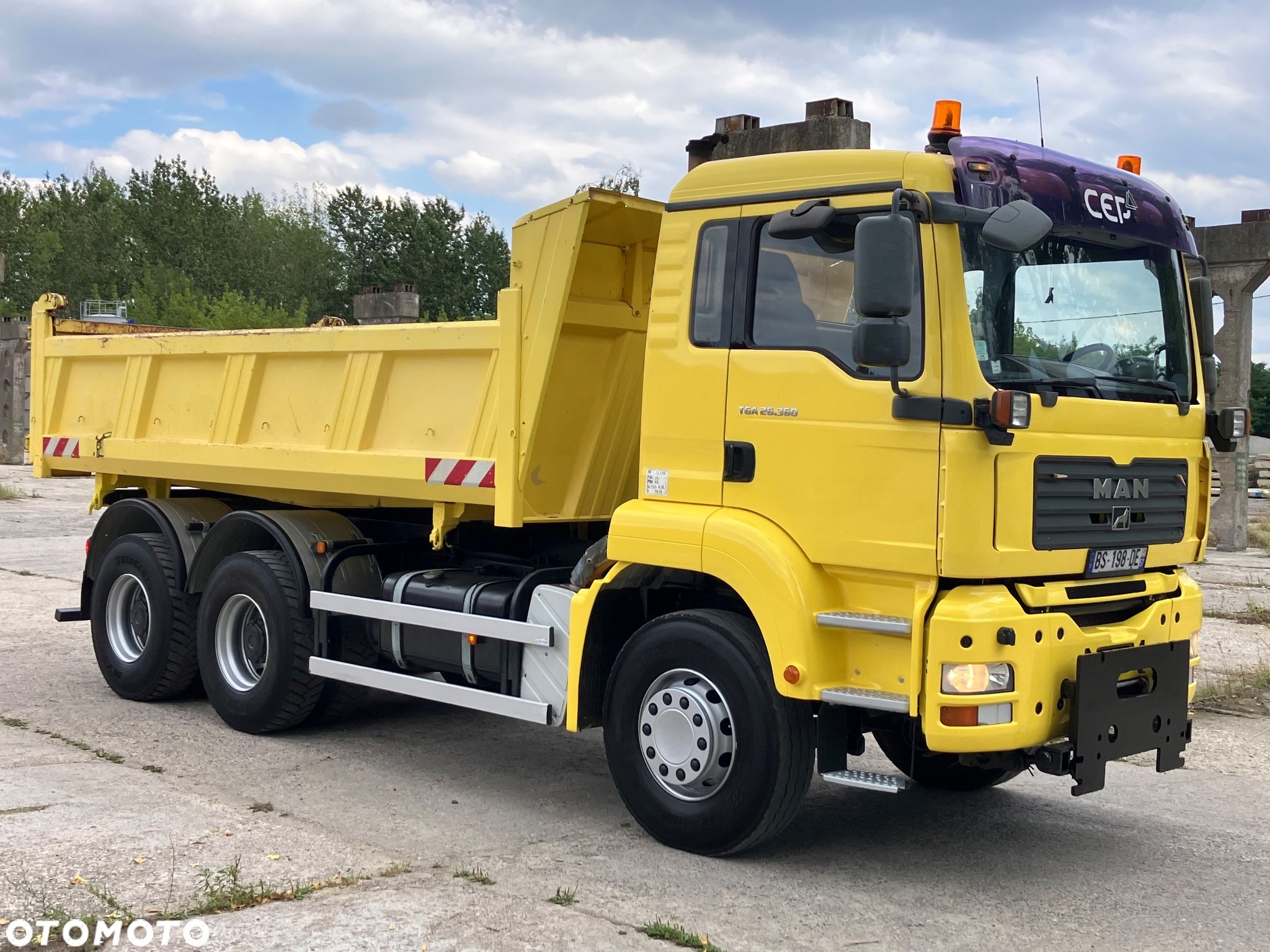 MAN TGA 26.360 6x4 WYWROTKA KIPPER MEILLER - 3