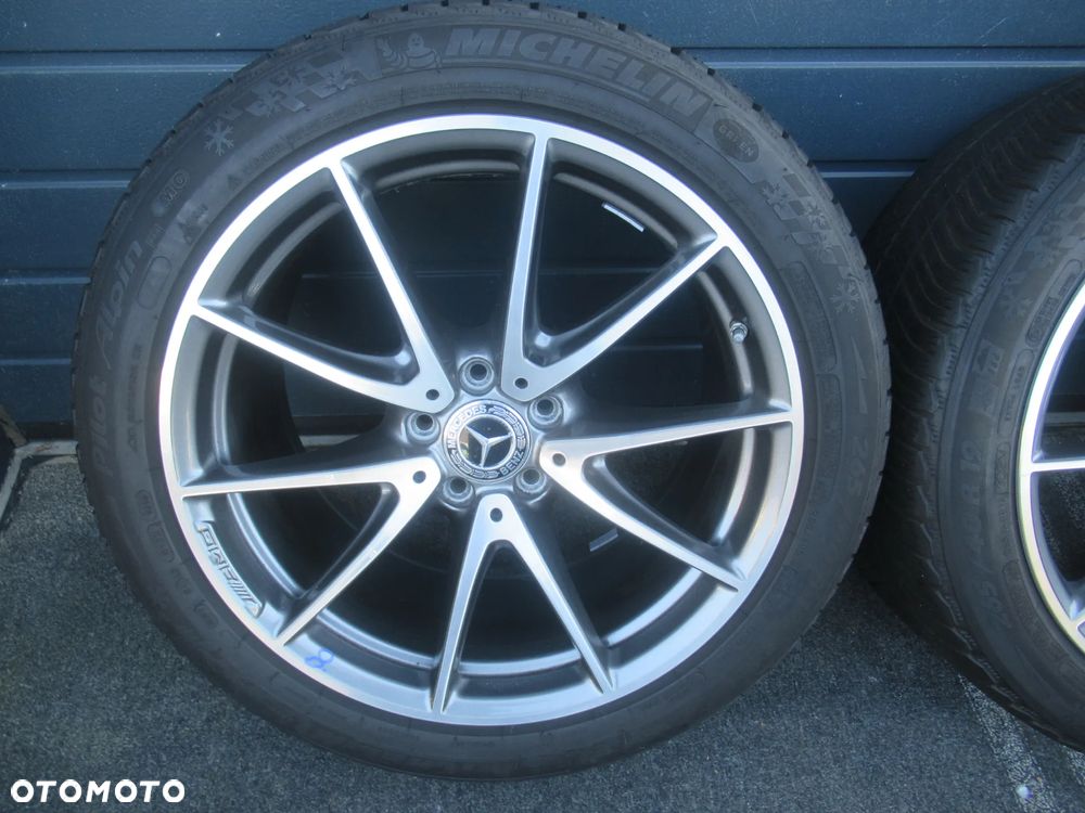 FELGI ALUMINIOWE OPONY MERCEDES E-KLASA W212 AMG 9.5Jx19H2 ET52 ET25 A2134014600 A2134012600 265/40/R19 - 2