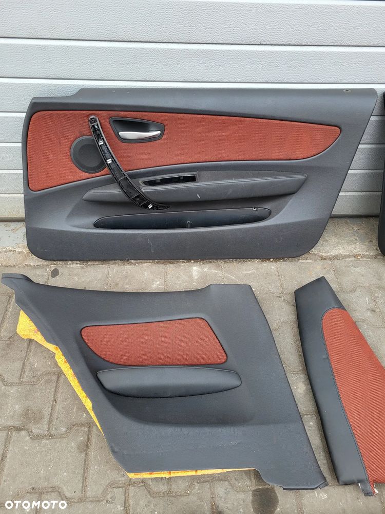 BMW E82 COUPE KANAPA BOCZKI - 2