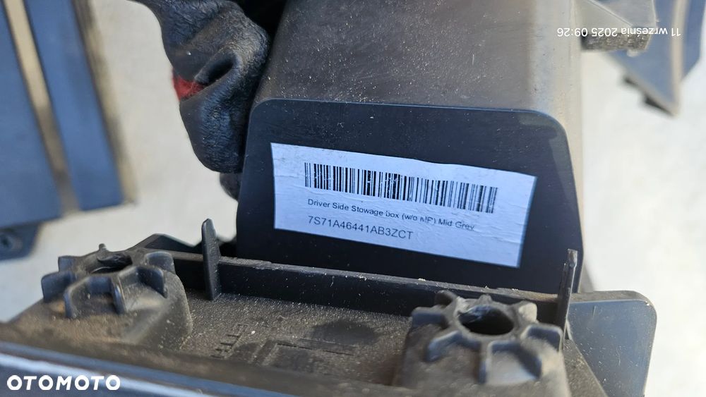 Schowek kierowcy Ford Mondeo Mk4 2008r Europa 7S71A46441AB - 4