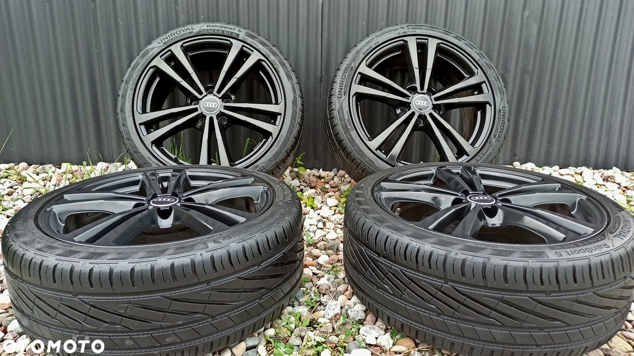 Audi A3 18 5x112 Oryginalne Koł Felgi+ Opony Komplet - 4
