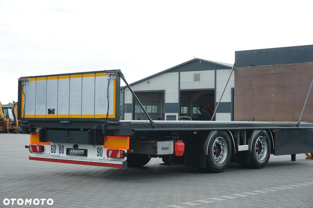 Fruehauf TANDEM / PLATFORMA / DŁ. 7,3 M - 21