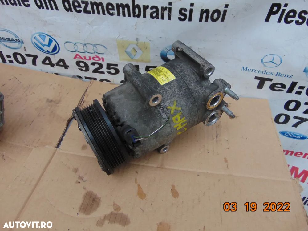 Compresor Clima Ford focus 3 motor 1.6  C Max Fiesta Mondeo galaxy 1.6 benzina - 1