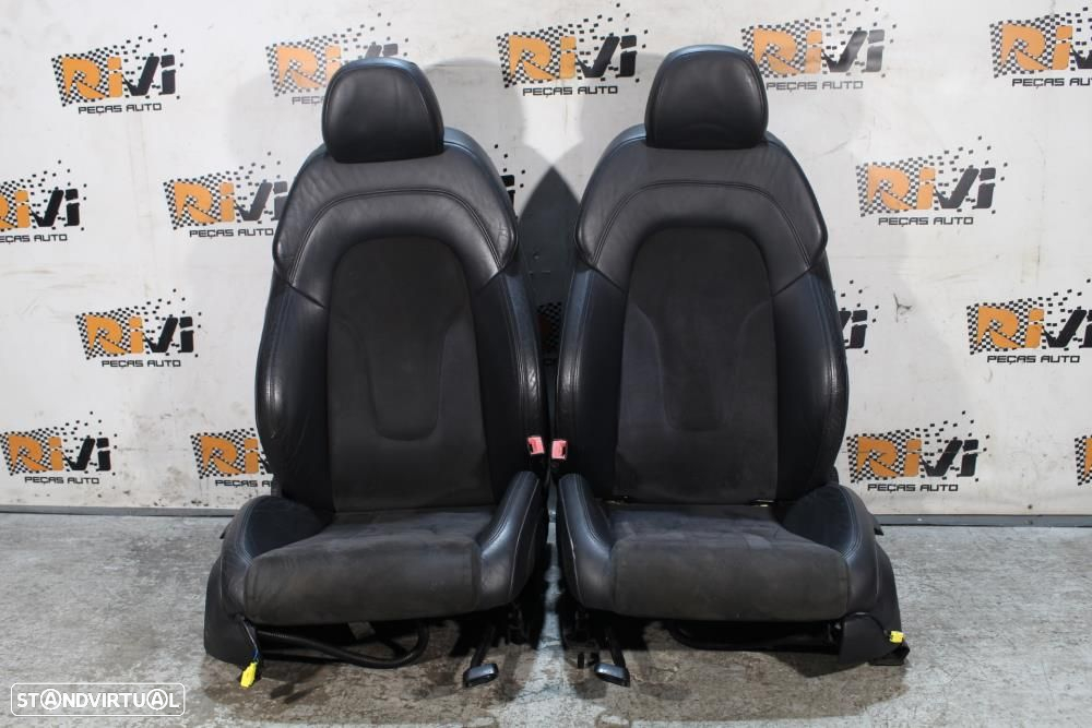 Bancos Audi TT 8J SLine em Pele e Alcântara - 2