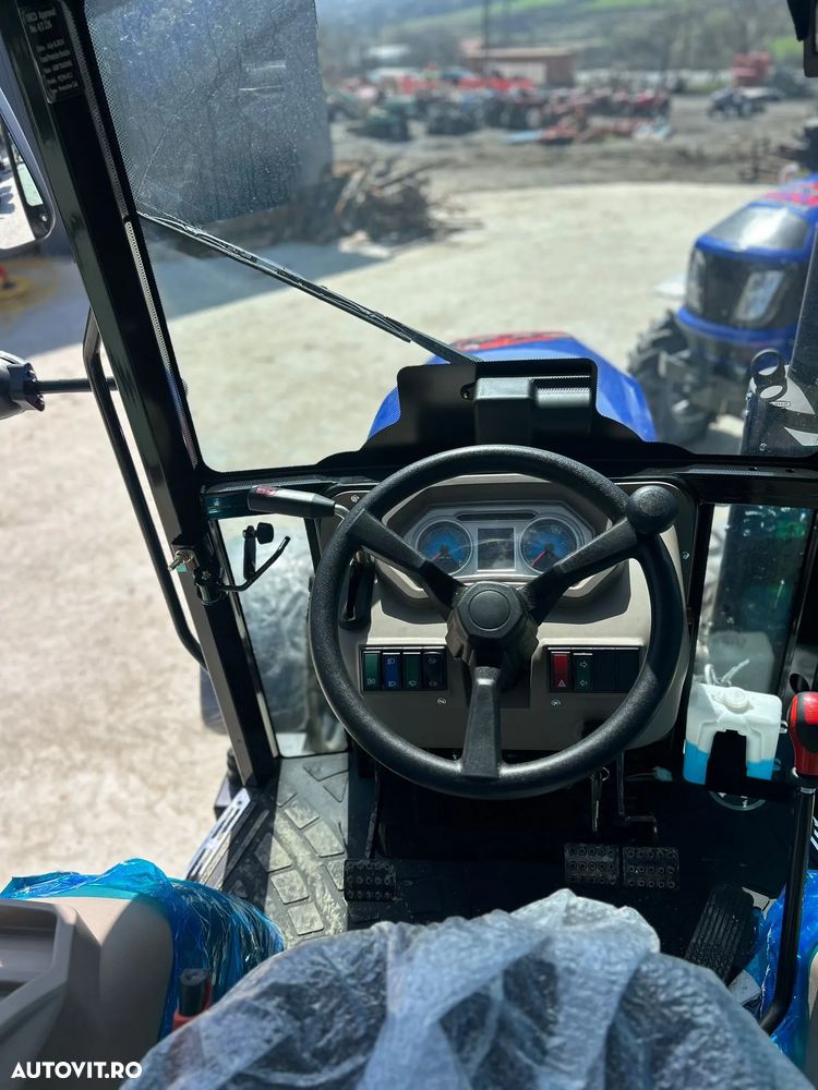 Bizon Tractor Bizon EUROTEK 504 EURO V cu carte RAR + Plug și Freză - 9