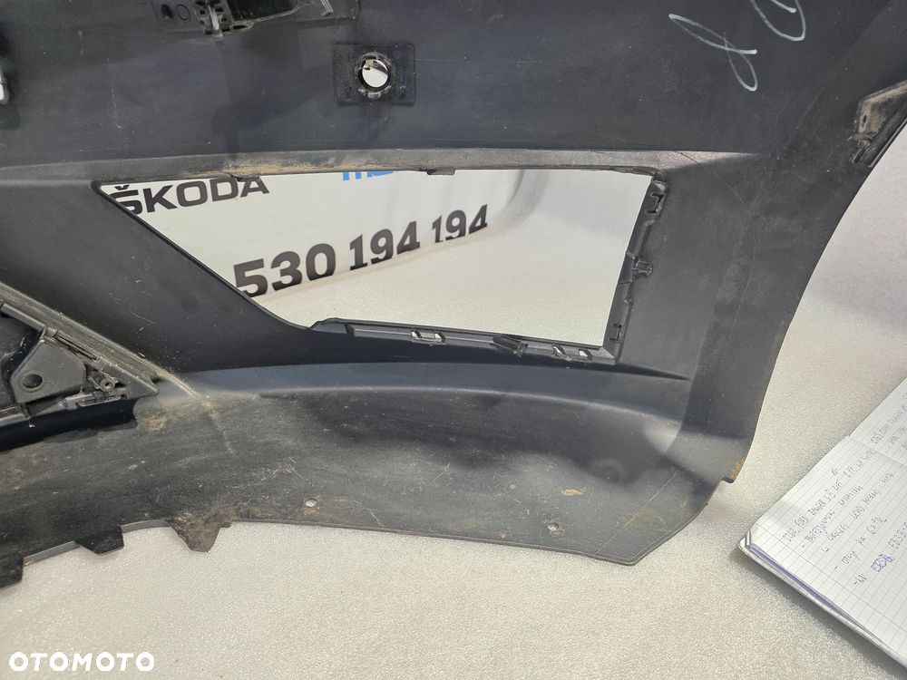 SEAT LEON 3 III 5F0 12- FR ZDERZAK PRZEDNI PRZÓD NA SPRYSKI + 4xPDC ORAZ KRATKA ŚRODKOWA NR 5F0807221M + 5F0853667A NR AUKCJI NZ2266 - 40