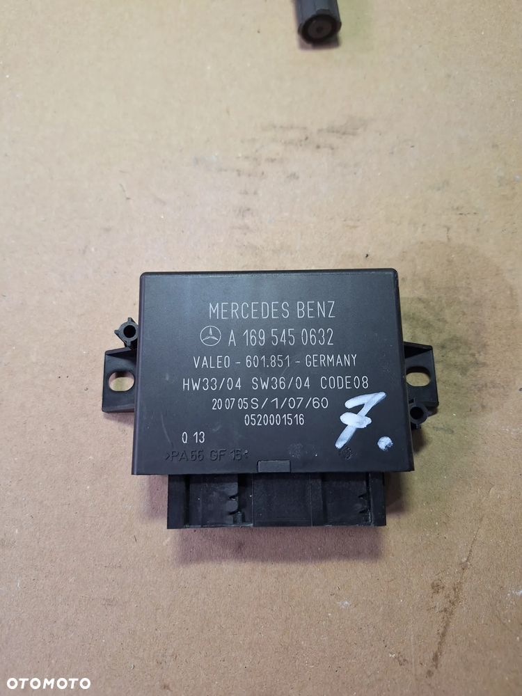 MERCEDES klasa A W169 moduł sterownik PDC   A1695450632 - 3