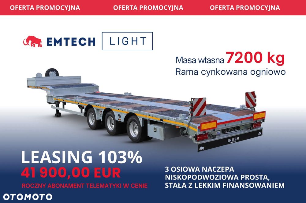 EMTECH SERIA: NNP LIGHT, MODEL: 3.NNP-S (NA, LIGHT), LEASING 103%