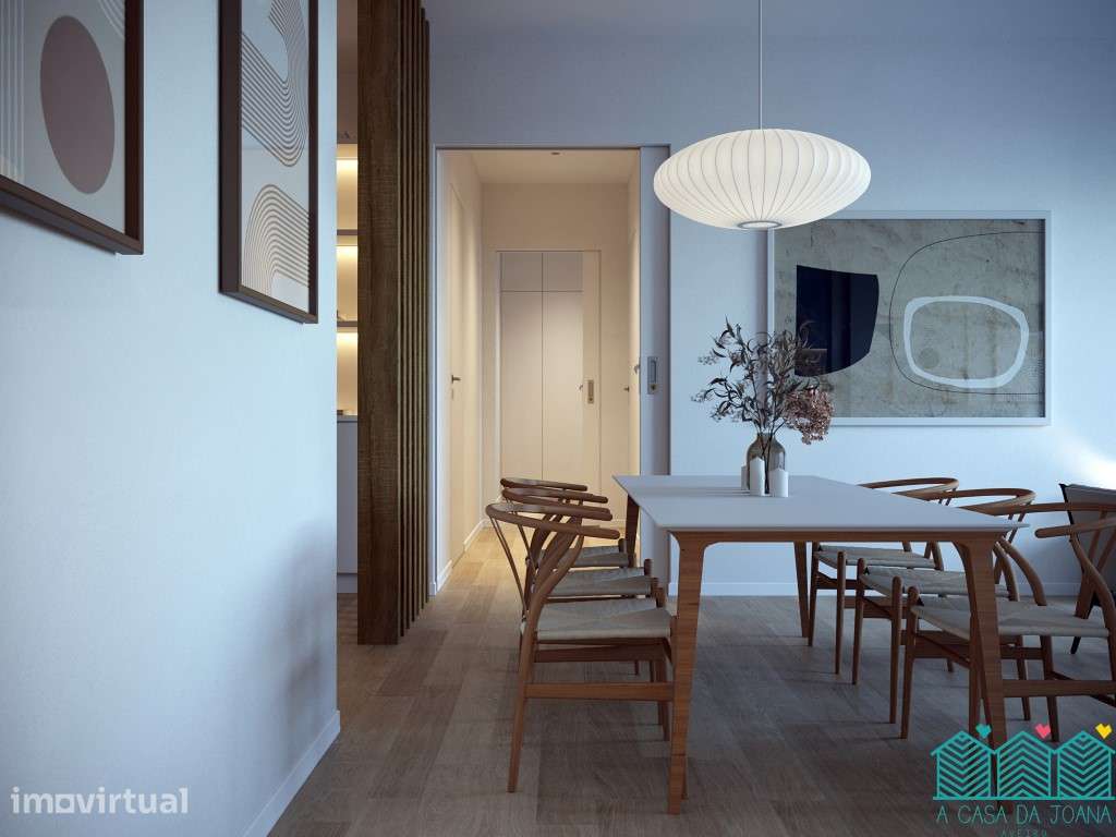 Apartamento T2 com Lugar de Garagem em Aveiro - Grande imagem: 3/12