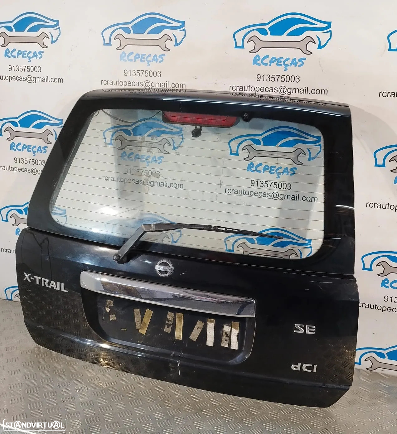 PORTA TAMPA MALA NISSAN X- TRAIL SE FECHO PUXADOR MOTOR VIDRO 3°STOP K010M ES6MB - 6