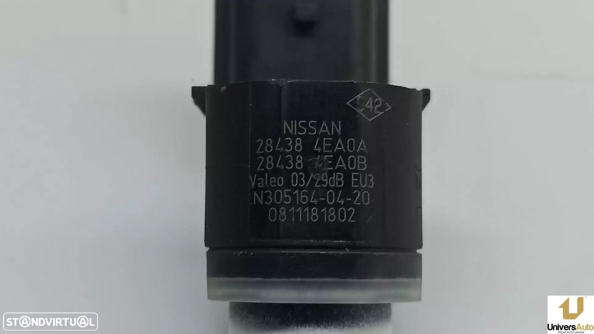 SENSOR DE ESTACIONAMENTO NISSAN QASHQAI II TODO TERRENO, FECHADA 2018 -284384EA0... - 3