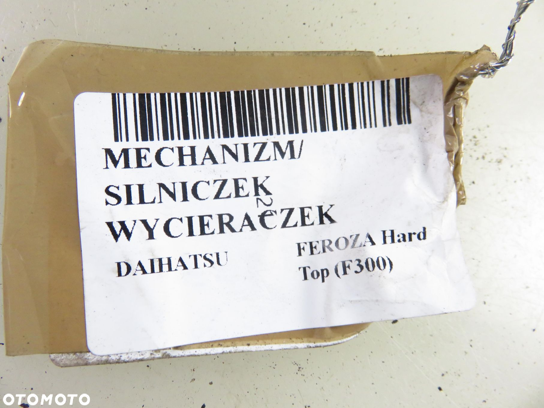MECHANIZM WYCIERACZEK DAIHATSU FEROZA 8512087611 8490504743 - 3