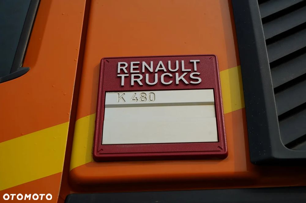 Renault K 480 / 8x4 / WYWROTKA DWUSTRONNA / HYDROBURTA / KLAPODRZWI  / SPROWADZONY / PO KONTRAKCIE SERWISOWYM - 24