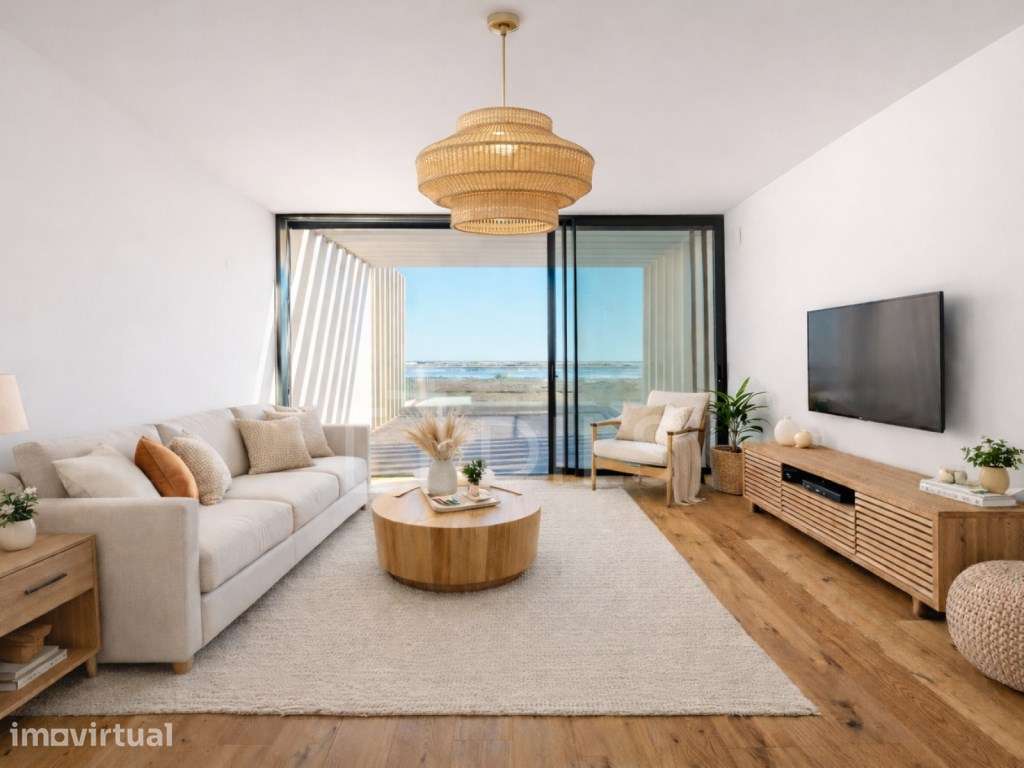 Apartamento T1 para venda frente à Ria Formosa, Fuseta, Algarve - Grande imagem: 2/24