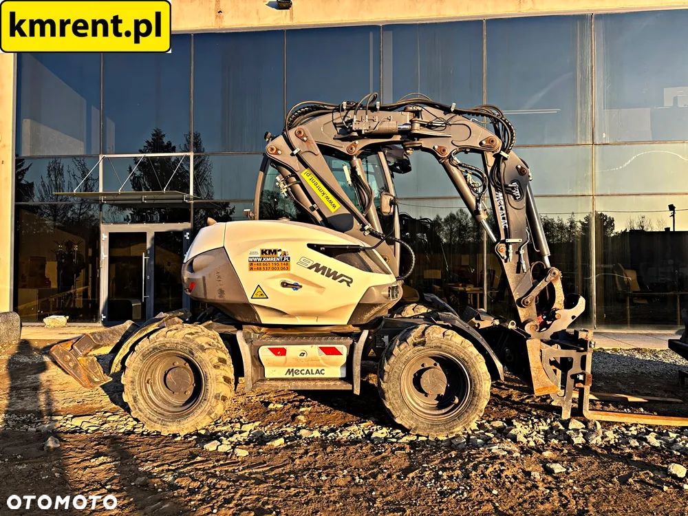Mecalac 9 MWR KOPARKA KOŁOWA 2019R. MTH: 3095 | MECALAC 11 KOMATSU PW 98 TEREREX TW 95 110 WACKER NEUSON 100 YANMAR - 4
