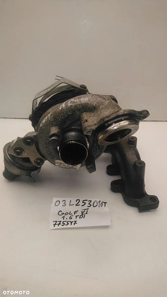 TURBOSPRĘŻARKA 1.6 TDI 90KM 105KM CAYA CAYB CAYC CLNA GOLF VI 03L253016T - 3