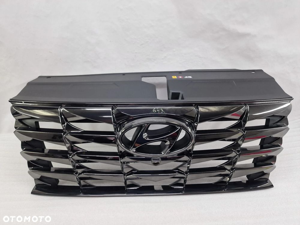 HYUNDAI TUCSON IV 20- ŁADNA ATRAPA / GRILL PRZEDNI PRZÓD NA KAMERĘ , NR 86351-N7110 + 86391-CZ000 , NR AUKCJI GL643 - 1