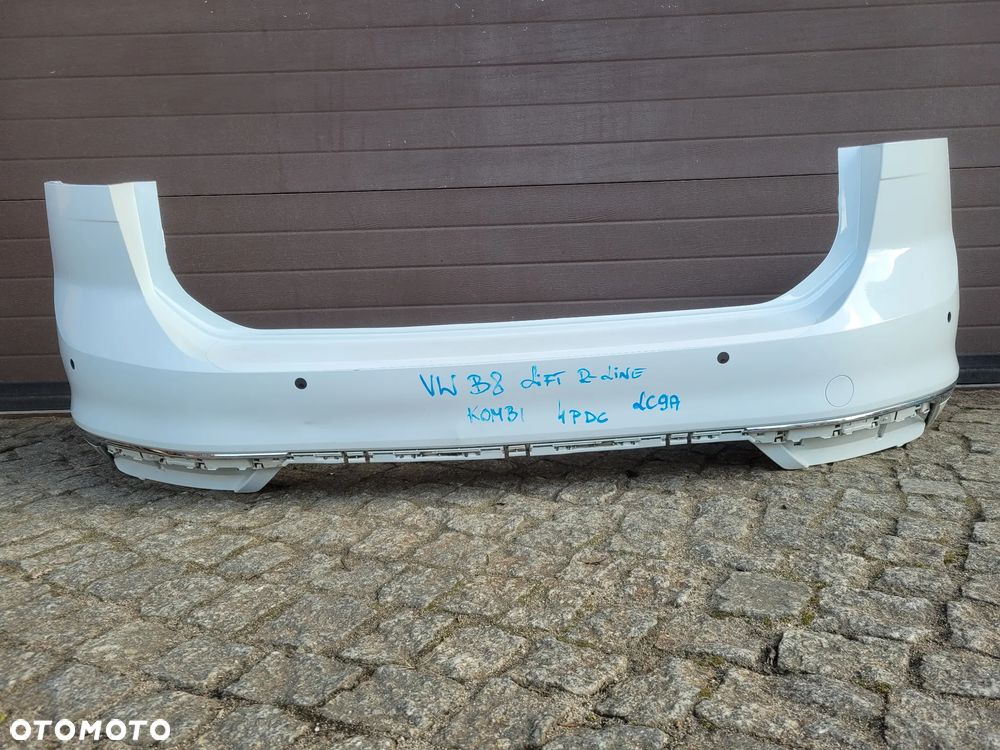 ZDERZAK TYŁ TYLNY VW PASSAT B8 LIFT R-LINE KOMBI LC9A - 1