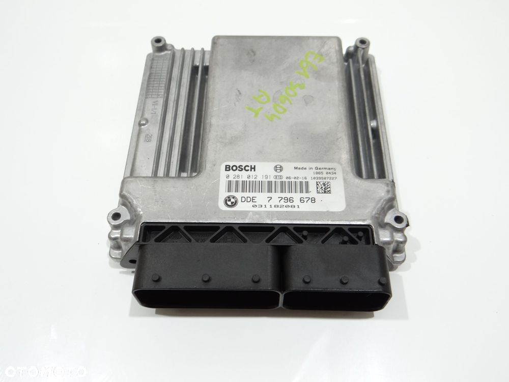 KOMPUTER STEROWNIK SILNIKA BMW E60 E61 306D4 7796678 (4614382) - 1